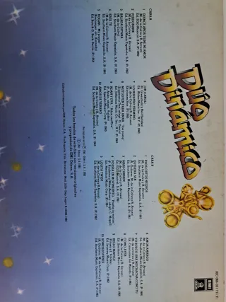 Disco Vinilo Dúo Dinámico