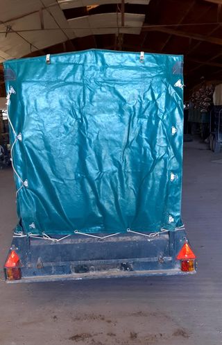 Remolque con toldo 1.60 x 1.15