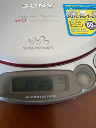 Lettore CD Sony Walkman MP3