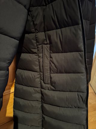 Abrigo largo Mango negro