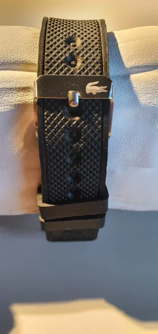 Reloj Lacoste Negro con Detalle Verde