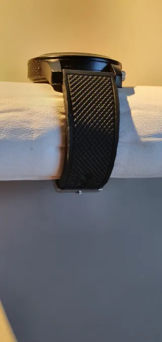 Reloj Lacoste Negro con Detalle Verde