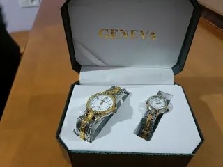 Juego 2 relojes Geneva