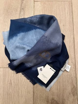 Stola Twinset blu fantasia