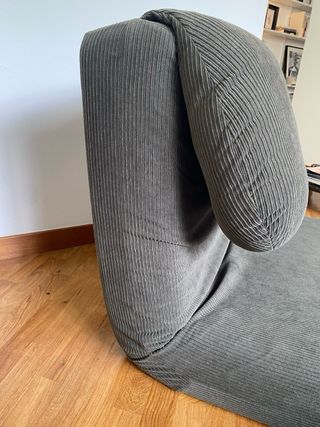 Poltrona Zara Home pieghevole velluto a coste