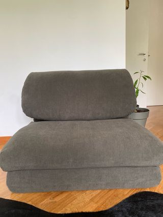 Poltrona Zara Home pieghevole velluto a coste