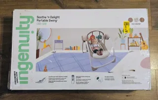 Columpio Ingenuity para bebe. Soothe n Delight.