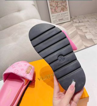 Chanclas Louis Vuitton Rosa