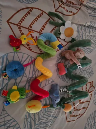 Espiral actividades bebé con animales