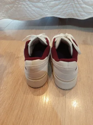 Zapatillas Adidas Mujer Blancas y Rojas