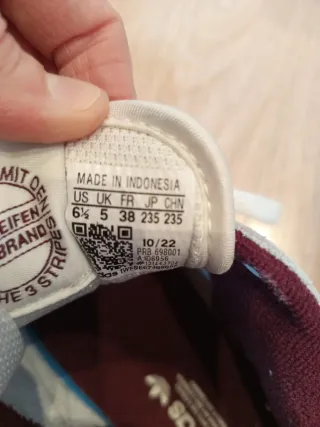 Zapatillas Adidas Mujer Blancas y Rojas