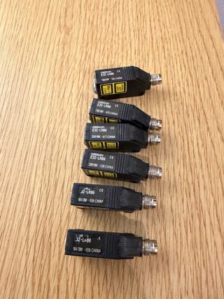 6 Fotocélulas Omron E3Z-LR86