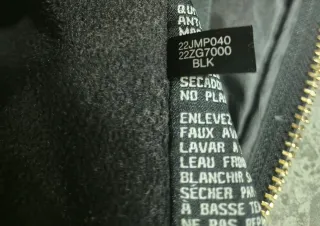 Abrigo largo Guess negro