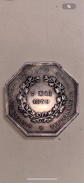 Medalla de plata francesa
