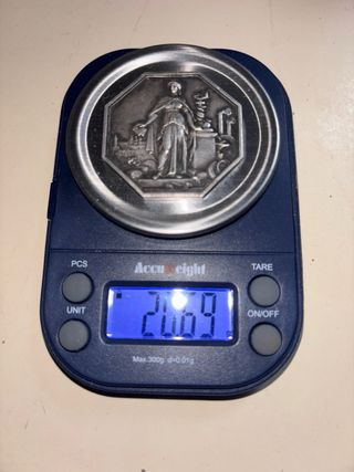 Medalla de plata francesa