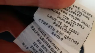 Polo Ralph Lauren Manga Larga Azul XL