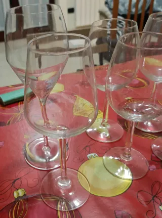 Set 12 Calici Vino Vetro