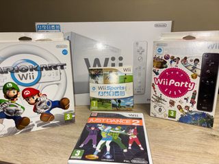 Nintendo Wii + 3 Giochi