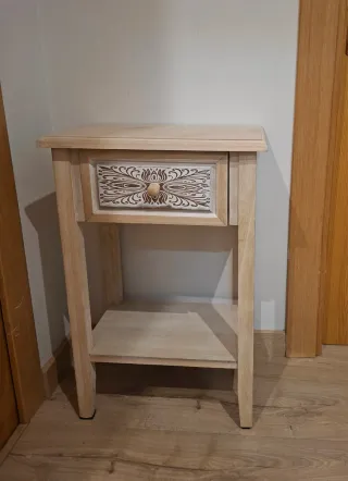 Aparador y Espejo Recibidor Madera