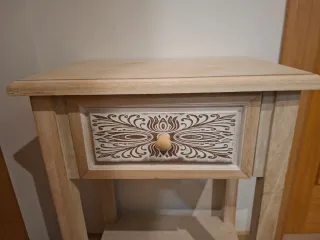 Aparador y Espejo Recibidor Madera