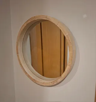 Aparador y Espejo Recibidor Madera