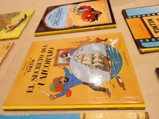 Lote libros de Tintin