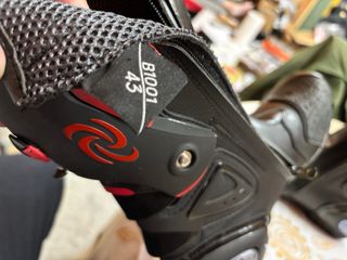 Botas Moto PRO-BIKER T43 Negras Rojas