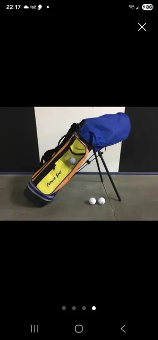 Juego de palos de golf infantil