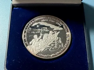 Moneda Plata 1 Onza Aborígenes Cubanos 1993