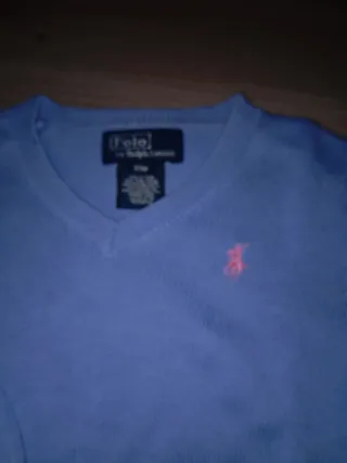Jersey Polo Ralph Lauren niño azul