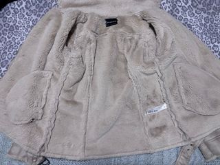 Cazadora doble faz beige Stradivarius