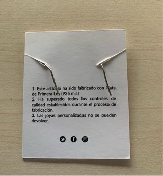 Pendientes trepadores de plata de Singularu nuevos