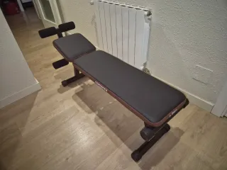 Banco de pesas y abdominales