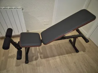 Banco de pesas y abdominales