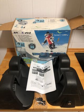 Porta esquís magnético Green Valley SK-X 714