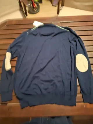 Chaleco SC Azul Marino con coderas