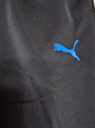 Chándal Puma Negro y azul talla 15 16 años