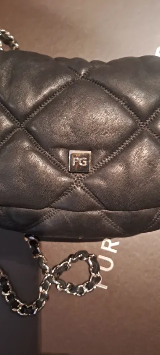 Bolso mini Purificación García negro