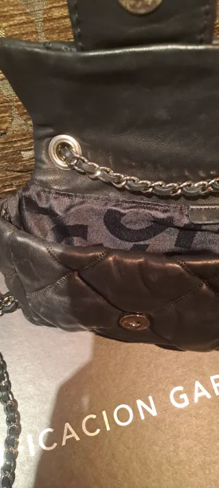 Bolso mini Purificación García negro