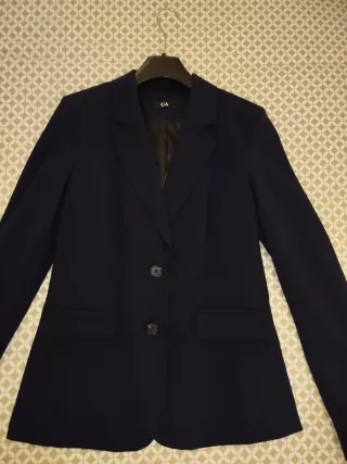 Americana C&A azul marino