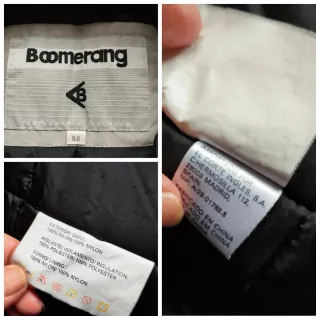 Chaqueta Boomerang Hombre T.50 Beige/Gris