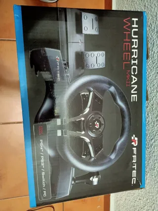 Volante ps4 y ps5 Hurricane wheel MKII