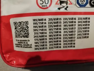 Cadenas textiles para nieve Grip 550