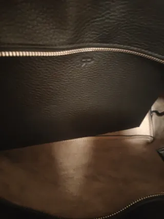 Bolso Parfois Negro con Monedero Marrón