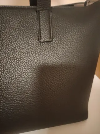 Bolso Parfois Negro con Monedero Marrón