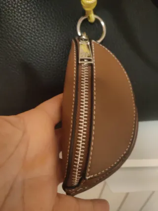 Bolso Parfois Negro con Monedero Marrón