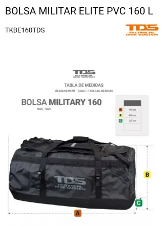 Bolsa estanca buceo TDS Technical Dive System