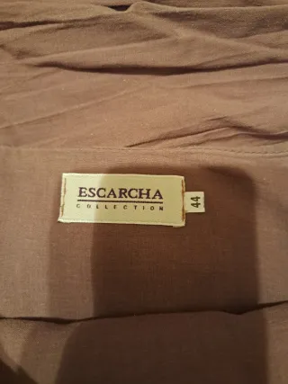 Falda marrón talla 44