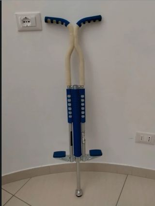 Salterello Pogo Stick Blu