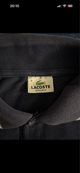 Polo Lacoste Azul